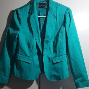 Women's Teal Blazer